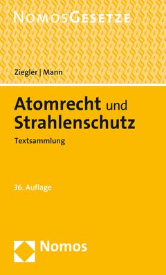 Cover for Ziegler · Atomrecht und Strahlenschutz (Book) (2019)