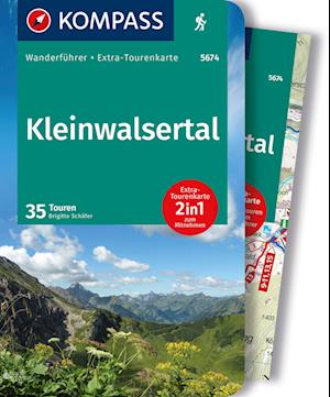 Cover for Brigitte Schäfer · KOMPASS Wanderführer Kleinwalsertal, 35 Touren (Book) (2023)