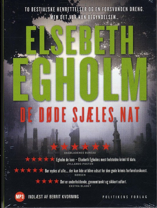 Cover for Elsebeth Egholm · De døde sjæles nat - LYDBOG (Audiobook (MP3)) [51e uitgave] [Lydbog] (2012)