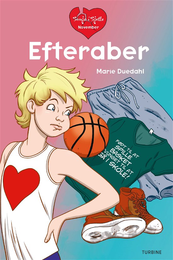 Cover for Marie Duedahl · Letlæsning mellemtrin: Sonja i sjette 4 - Efteraber (Hardcover Book) [1er édition] (2021)