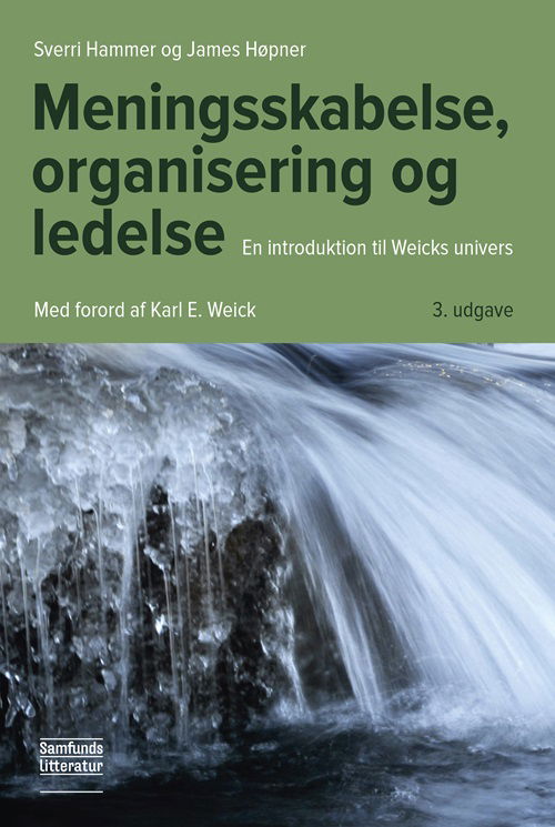 Cover for Sverri Hammer og James Høpner · Meningsskabelse, organisering og ledelse (Heftet bok) [3. utgave] (2025)