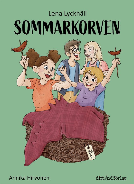 Cover for Lena Lyckhäll · Sommarkorven (Indbundet Bog) (2023)
