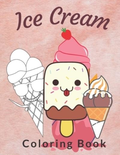 Cover for Jamael Activity Book · Ice Cream Coloring Book (Paperback Book) (2020)