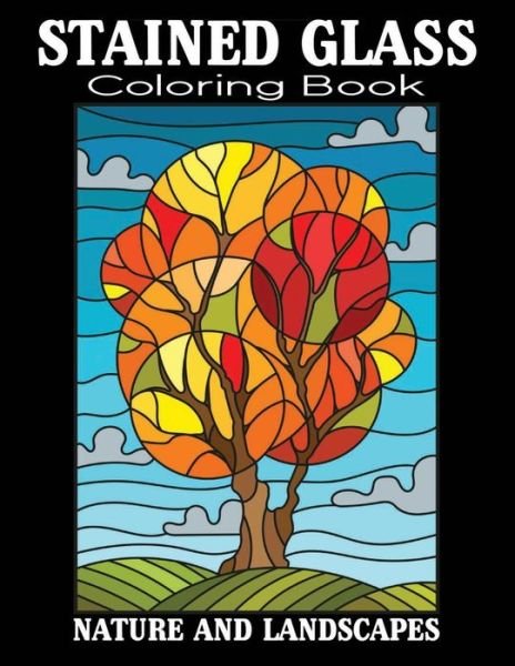 Cover for Stained Glass Coloring Book (Paperback Book) (2020)