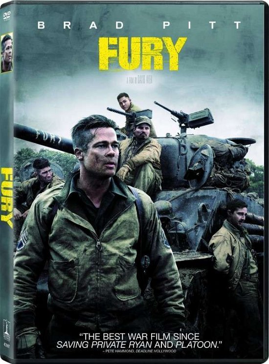 Cover for Fury (DVD) (2015)
