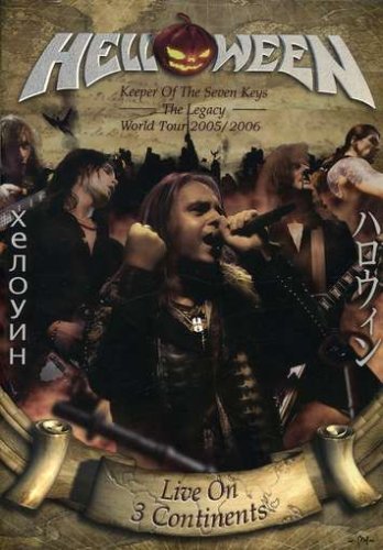 Cover for Helloween · Live on 3 Continents (DVD) (2008)