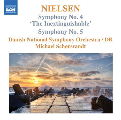 Symphonies Nos 4 & 5 - Nielsen / Dnrso / Schonwandt - Musiikki - NAXOS - 0747313073979 - tiistai 30. kesäkuuta 2009