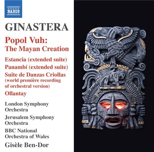 Cover for Lsobbc Nat or Walesbendor · Ginasterapopul Vuh The Mayan Creation (CD) (2010)