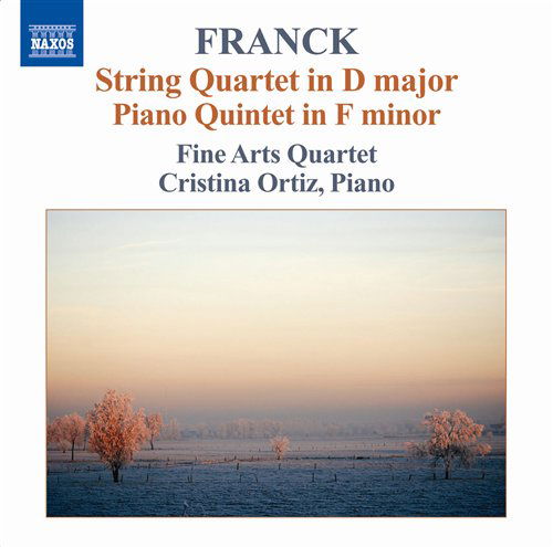 String Quartet / Piano Quintet - Franck / Fine Arts Quartet / Ortiz - Música - NAXOS - 0747313200979 - 17 de novembro de 2009