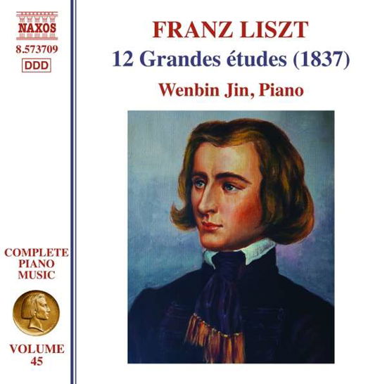12 Grandes Etudes (1837) - Franz Liszt - Musikk - NAXOS - 0747313370979 - 7. mars 2017