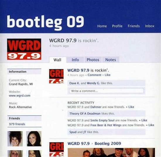 Wgrd 97.9 Bootleg 09 / Various - Wgrd Bootleg 2009 / Various - Música - Cvdom - 0760236616979 - 24 de noviembre de 2009