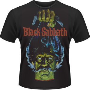 Cover for Black Sabbath · Black Sabbath (Movie Poster Head) (T-shirt) [size M] [Black edition] (2018)