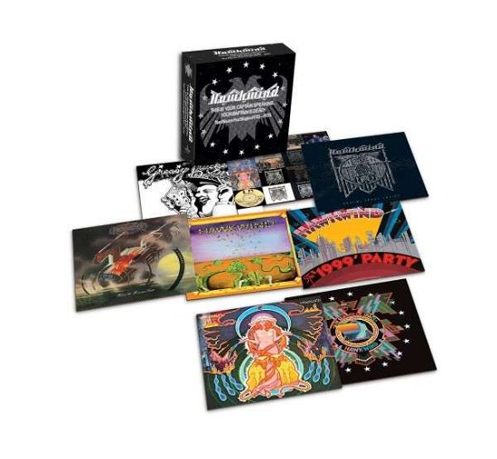 Cover for Hawkwind · This is Your Captain (CD) [Box set] (2015)