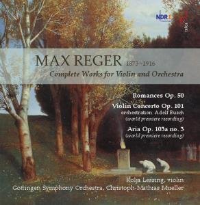 Cover for M. Reger · Complete Works for Violin (CD) (2011)