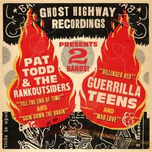 Cover for Pat Todd &amp; The Rank Outsiders &amp; Guerilla Teens · Split (LP)