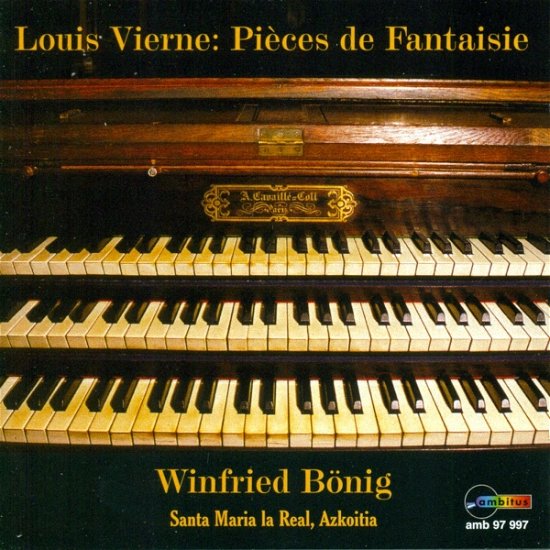 Pieces De Fantaisie - L. Vierne - Musik - AMBITUS - 4011392979979 - 13. januar 2001