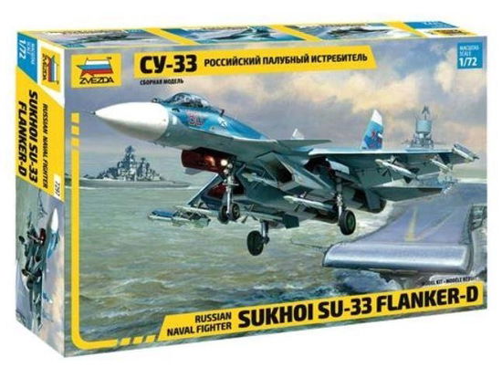 Cover for Zvezda · ZVEZDA - 1/72 Su-33 (Legetøj)