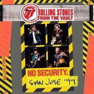 Cover for The Rolling Stones · From The Vault: No Security (san Jose'1999) (DVD) [Limited edition] (2018)