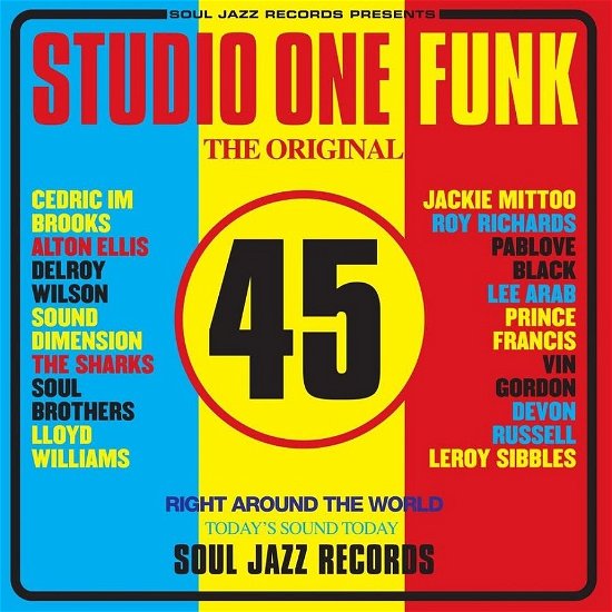 Soul Jazz Records Presents · Studio One Funk (Red Vinyl) (LP) (2023)