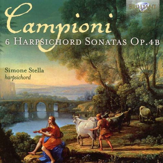 Cover for Simone Stella · Campioni: 6 Harpsichord Sonatas Op.4b (CD) (2021)