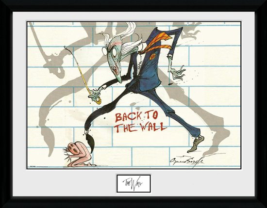 Cover for Pink Floyd · Pink Floyd - The Wall - Back To The Wall (Stampa In Cornice 30x40 Cm) (Toys)