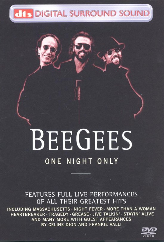 Cover for Bee Gees · One Night Only (DVD) [Dts edition] (2013)