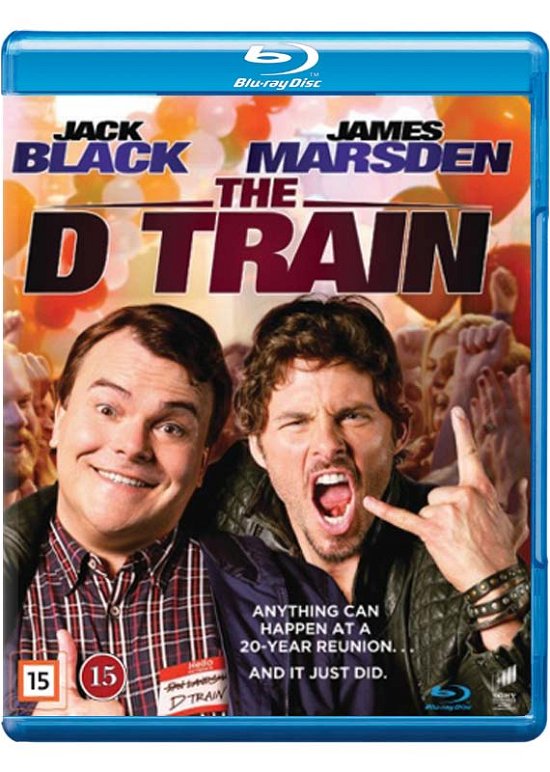 Cover for Jack Black / James Marsden · The D Train (Blu-ray) (2015)