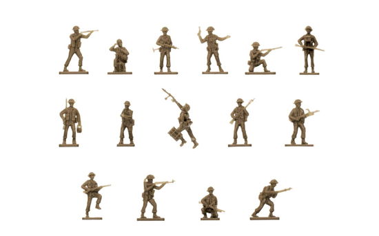 Cover for Airfix · Wwii British Infantry (1:76) (Leksaker)