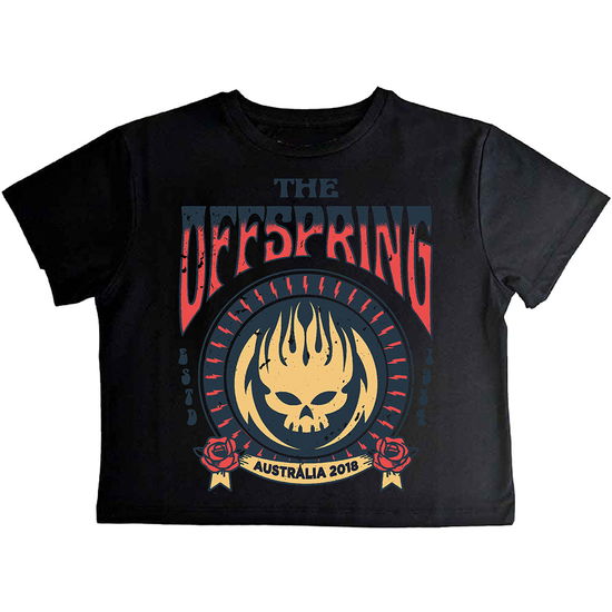 Cover for Offspring - The · The Offspring Ladies Crop Top: Australia 2018 (Black) (CLOTHES) [size XS] (2024)