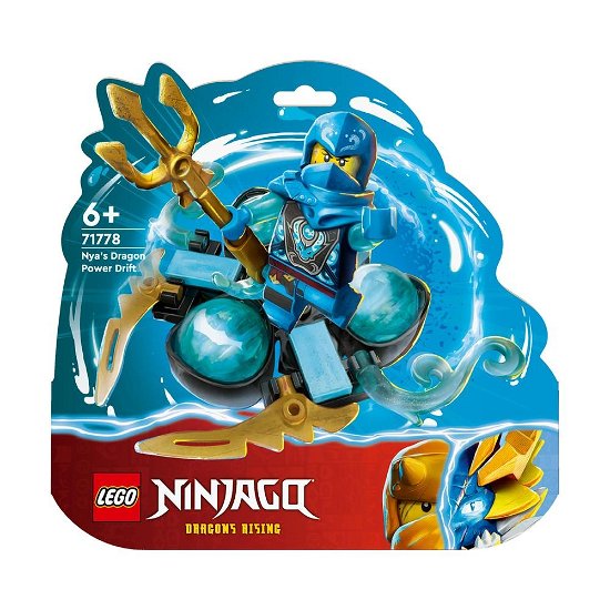 Ninjago - Drift Del Potere Del Drago Spinjitzu Di Nya - Lego: 71778 - Produtos -  - 5702017412979 - 