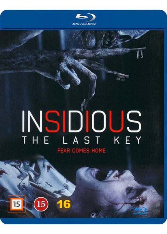 Cover for Insidious: The Last Key (Blu-ray) (2018)