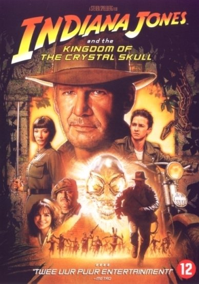Cover for Indiana Jones · Kingdom of the Crystal Skull (DVD) (2008)