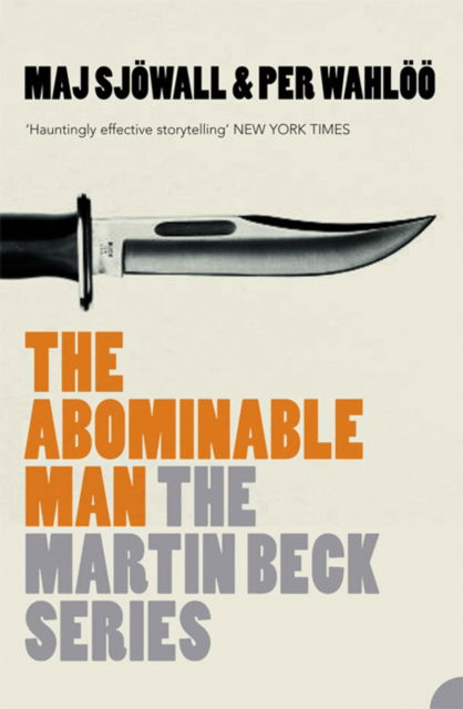 Cover for Maj Sjowall · The Abominable Man - The Martin Beck Series (Paperback Book) (2007)