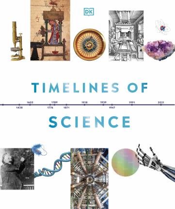 Cover for Dk · Timelines of Science - DK Timelines (Hardcover bog) (2023)