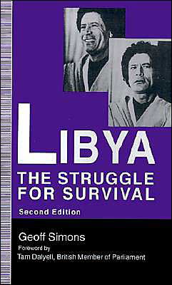 Cover for G L Simons · Libya: The Struggle for Survival (Innbunden bok) [1993 edition] (1993)