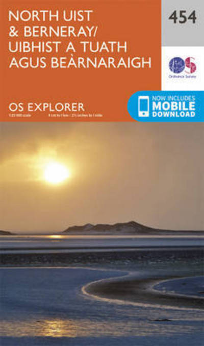 North Uist and Berneray / Uibhist a Tuath Agus Bearnaraigh - OS Explorer Map - Ordnance Survey - Books - Ordnance Survey - 9780319246979 - September 16, 2015