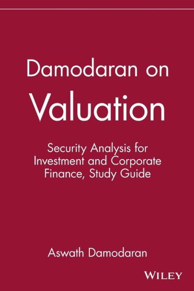 Cover for Damodaran, Aswath (Stern School of Business, New York University) · Damodaran on Valuation, Study Guide: Security Analysis for Investment and Corporate Finance (Paperback Book) (1994)