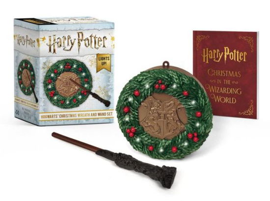 Cover for Donald Lemke · Harry Potter: Hogwarts Christmas Wreath and Wand Set: Lights Up! - Beginners (Book) (2019)