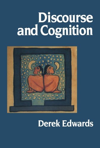 Cover for Derek Edwards · Discourse and Cognition (Pocketbok) (1996)