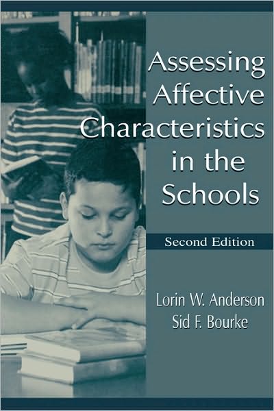 Cover for Lorin W. Anderson · Assessing Affective Characteristics in the Schools (Hardcover Book) (2000)