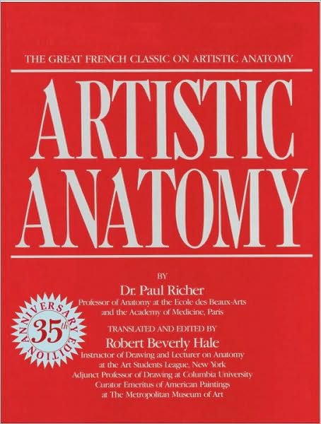 Cover for P Richer · Artistic Anatomy (Paperback Bog) (1986)