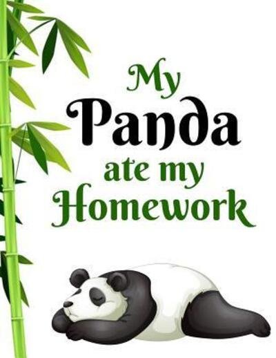 Cover for Jul P Lane Publishing · My Panda Ate My Homework (Paperback Book) (2019)