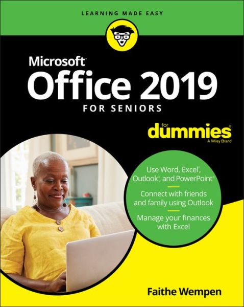 Cover for Wempen, Faithe (Computer Support Technician and Trainer) · Office 2019 For Seniors For Dummies (Paperback Book) (2018)