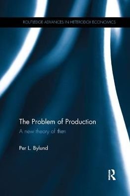 Cover for Per Bylund · The Problem of Production: A new theory of the firm - Routledge Advances in Heterodox Economics (Paperback Book) (2017)