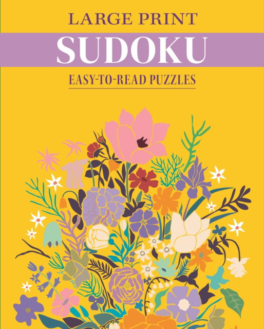 Cover for Eric Saunders · Large Print Sudoku: Easy-to-Read Puzzles (Pocketbok) (2024)