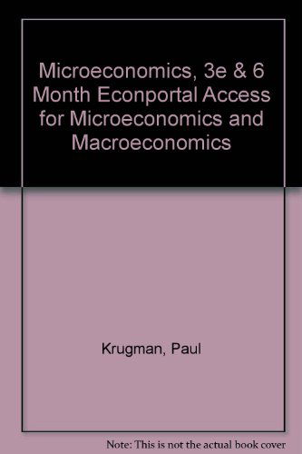 Cover for Robin Wells · Microeconomics, 3e &amp; 6 Month Econportal Access for Microeconomics and Macroeconomics (Hardcover Book) (2012)