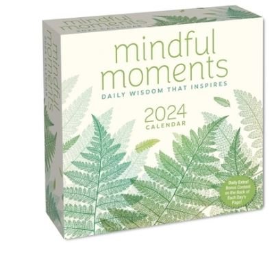 Cover for Andrews McMeel Publishing · Mindful Moments 2024 Day-to-Day Calendar (Calendar) (2023)