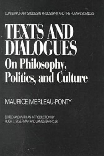 Cover for Maurice Merleau-Ponty · Texts and Dialogues (Paperback Book) [2nd Ed. edition] (1992)