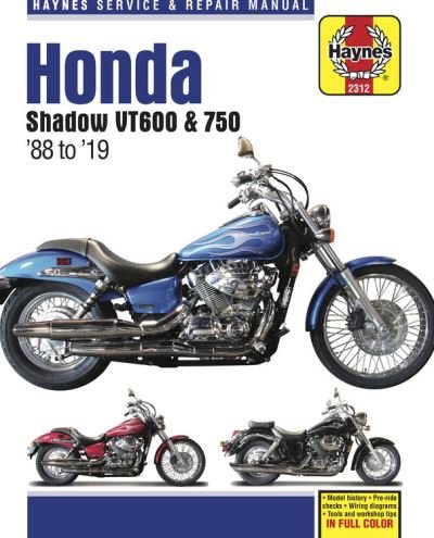 Honda Shadow VT600 & 750 (88-19) - Haynes Publishing - Bøker - Haynes Manuals Inc - 9781620923979 - 19. oktober 2020