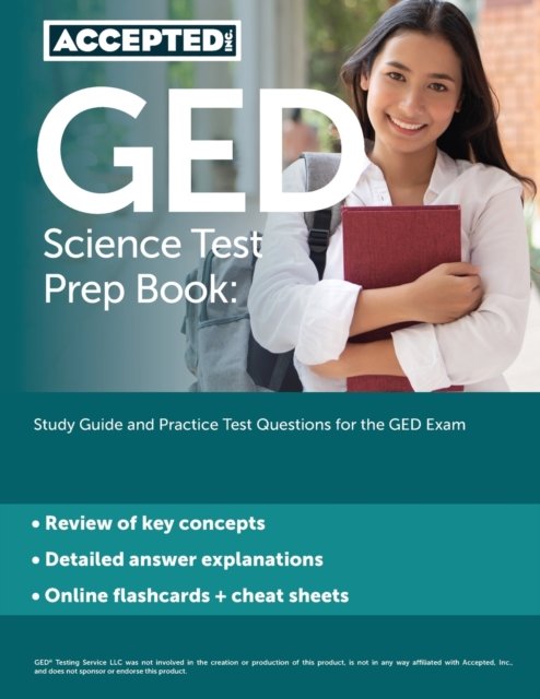 Cover for Cox · GED Science Test Prep Book: Study Guide and Practice Test Questions for the GED Exam (Paperback Bog) (2022)